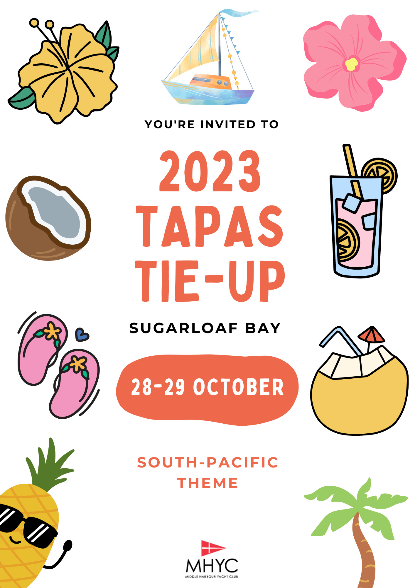 Tapas Tie-up at Sugarloaf Bay