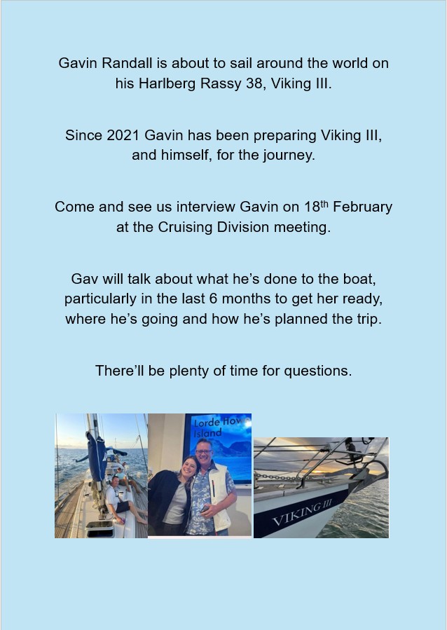 Monthly Cruising meeting
